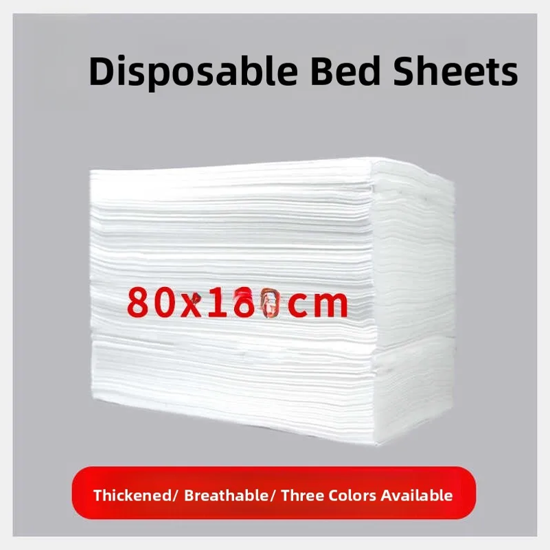 Waterproof Mattress Protector Breathable - 100Pcs 일회용 두꺼운 부직포 침대 커버