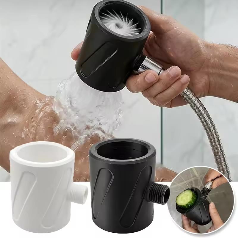 High Pressure Shower Head Handheld - 남성용 샤워 노즐 강력 세척 마사지