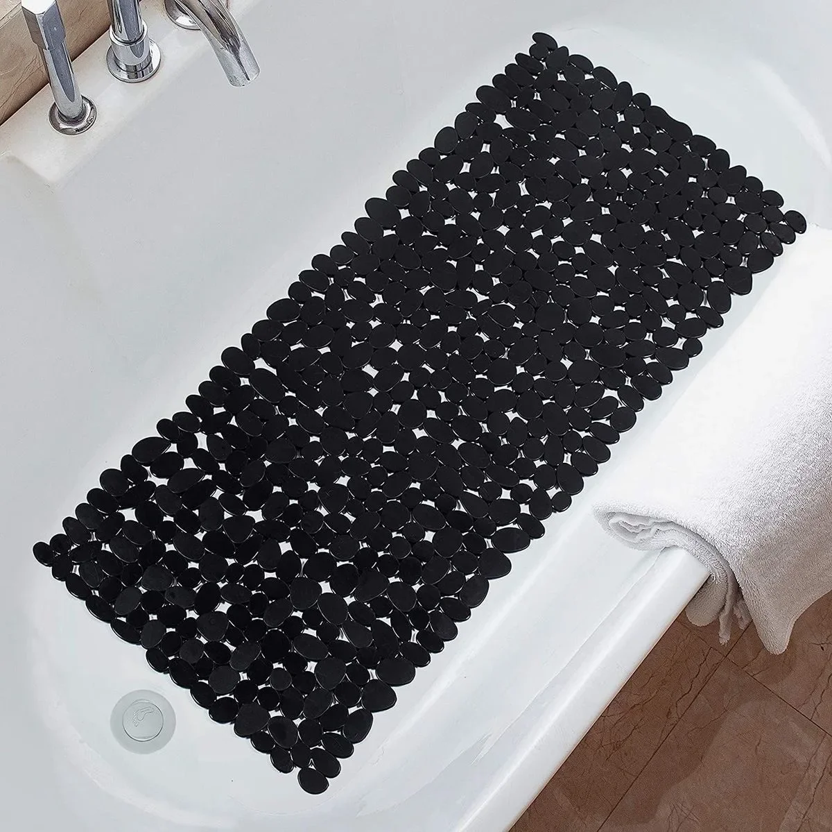 Quick Dry Diatomite Bath Mat - 미끄럼 방지 조약돌 샤워 매트, 40x100cm,