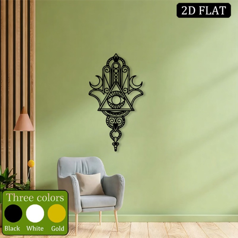 CIFBUY 철제 벽 장식 하마사 악마의 눈 금속 조각 - Home Decor 리뷰 및 가격