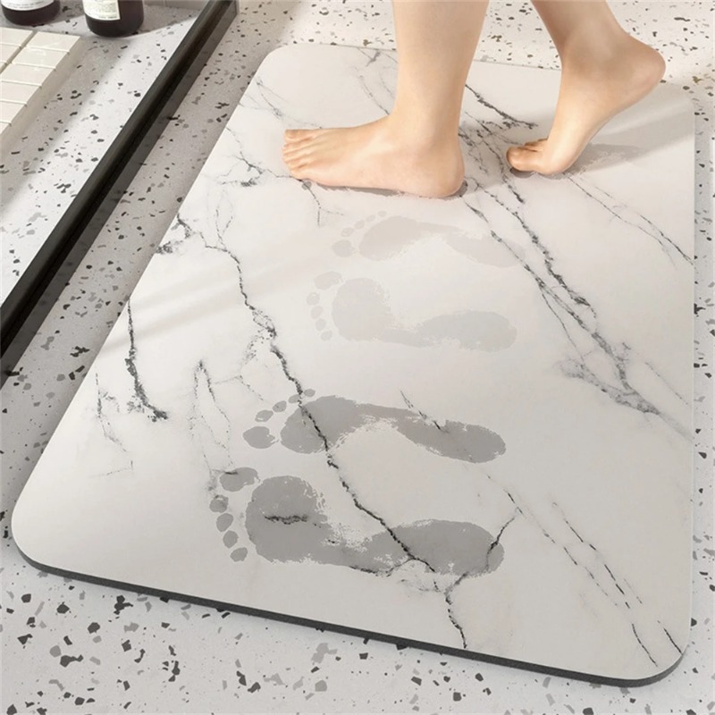 1개 욕실 매트 세탁 가능 목욕 매트 규조토 스톤 PU - Quick Dry Diatomite Bath Mat 리뷰 및 가격