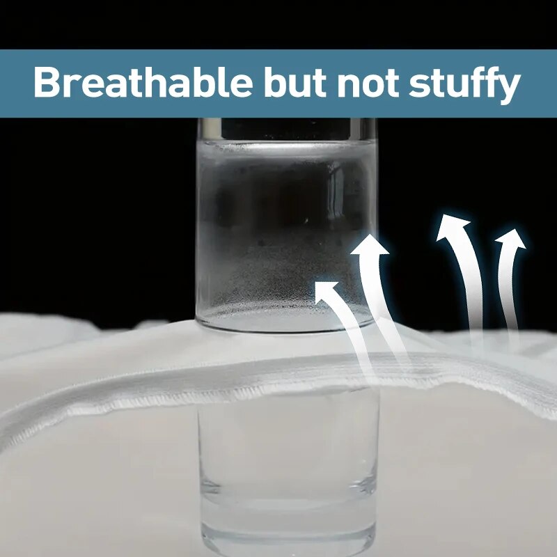 방수 장착 시트 침구 커버 침대 천으로 솔리드 컬러 매 - Waterproof Mattress Protector Breathable 리뷰 및 가격